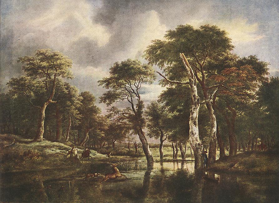 Jacob van Ruisdael The Hunt